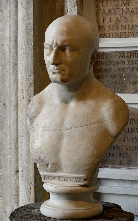 A priest of Isis (so-called Publius Cornelius Scipio Africanus). Rome, Capitoline Museums ...