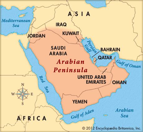 Middle East/North African Lit - Regional tour: Arabian Peninsula ...