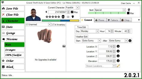 GTA 5 GTA V Savegame Editor (PC) Mod - GTAinside.com
