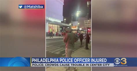 Philadelphia police officer injured chasing teen after large gathering ...