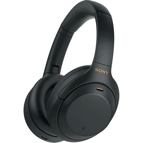 Sony - WH-1000XM4 Wireless Noise-Cancelling Over-the-Ear Headphones - Black | PCRichard.com ...