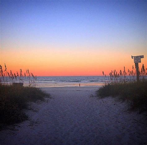 Dusk. Neptune Beach, Florida | Neptune beach, Florida tourism, Fl beaches