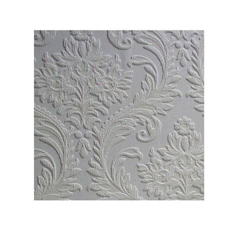 Anaglypta 57.5 sq. ft. High Trad Paintable Textured Vinyl Wallpaper-437-RD80027 - The Home Depot