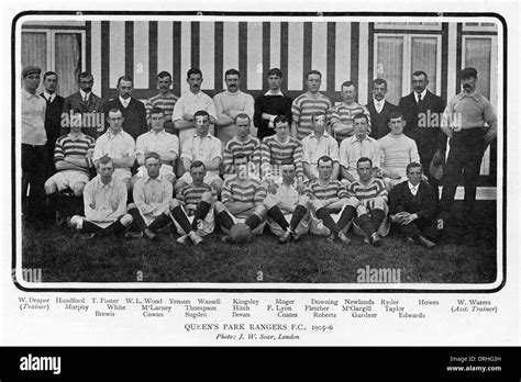 Queens Park Rangers - Team Photo 1905-6 season Stock Photo - Alamy