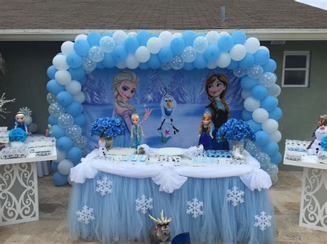 Festa Sarah Frozen Party Centerpieces, Frozen Birthday Decorations ...