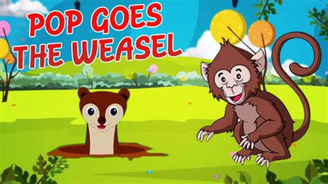 'Pop Goes The Weasel' - Nursery Rhyme For Kids | With Lyrics & Karaoke - video Dailymotion