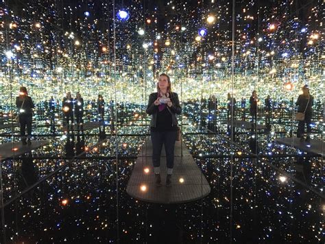 Yayoi Kusama's "Infinity Room" at The Broad museum in LA is very much like The OA's dreamscape ...