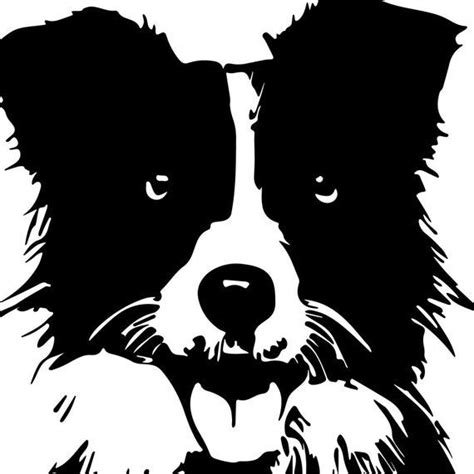 Border Collie Sheep Dog SVG File Collie Dog Svg for Cricut - Etsy ...