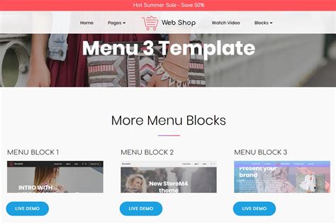 Top 53 HTML Header Templates Compilation for 2021, Free Download