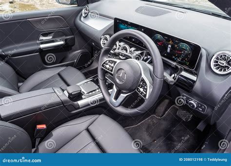 Mercedes-Benz GLA 2020 Interior Editorial Stock Photo - Image of autos ...