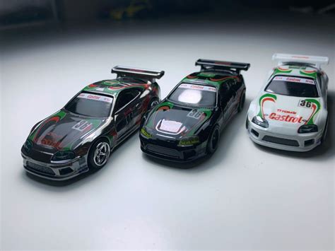 SET OF 3 CASTROL SUPRA – Hyper Custom