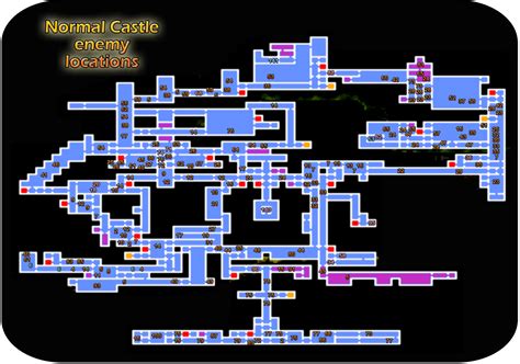 Castlevania Symphony Of The Night Map - easysitenc