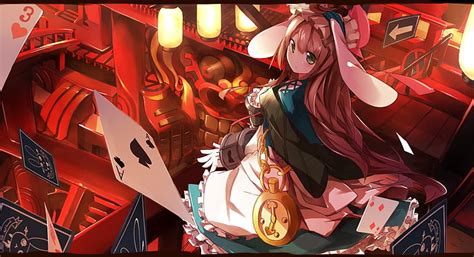 Top 120 + Anime girl playing cards - Lestwinsonline.com