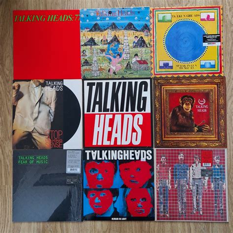 Talking Heads Album Covers