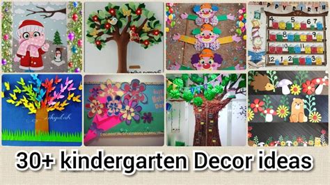 30+ Kindergarten decorations ideas || creative Kindergarten school ...