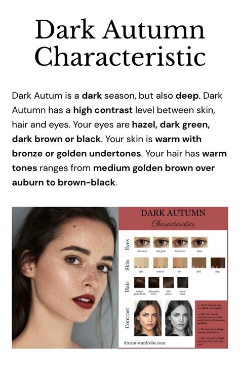 Pin by Georgia McGlynn on Beauty | Deep autumn makeup, Autumn skin, Autumn color palette fashion