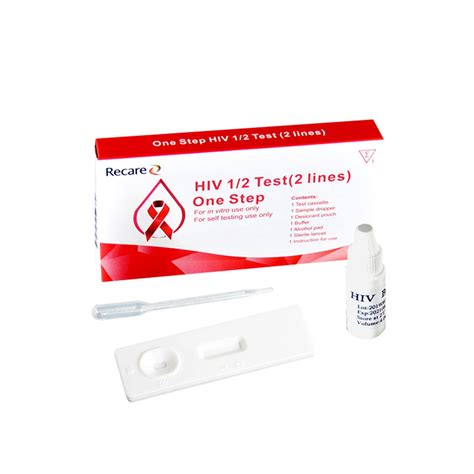 hiv home test kit dischem Factory price blood rapid use 1/2 set cassette