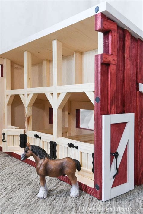 Wooden Toy Barn Build Plans - Houseful of Handmade