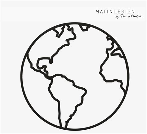 Globe Outline Png