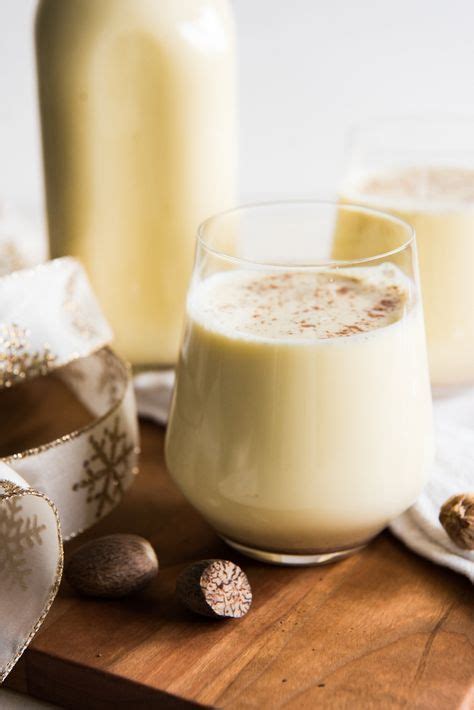 Homemade Eggnog Recipe Light creamy and spiced with nutmeg this non ...