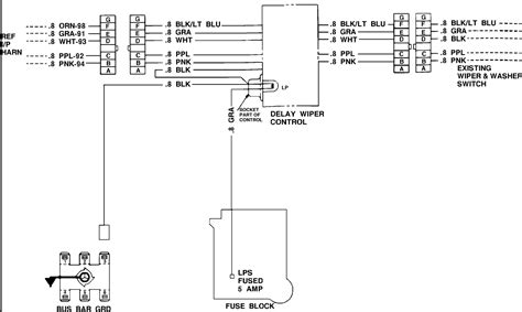 Wiper Motor Wiring Diagram Chevrolet Database