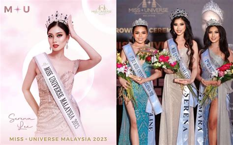 Netizens Taken Aback By Miss Universe Malaysia 2023 Winner Announcement; Serena Lee To Compete ...