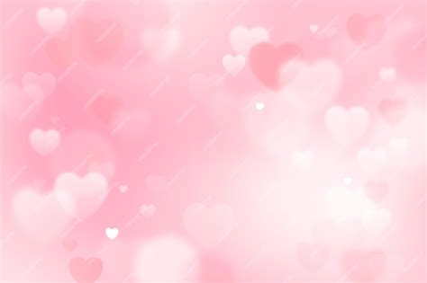 Get in the Mood with Pink Heart Wallpaper Desktop - Download Now for Free!