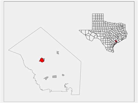 Edna, TX - Geographic Facts & Maps - MapSof.net