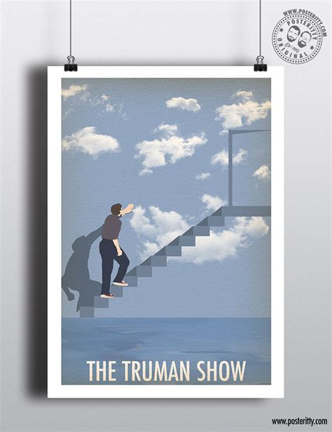 The Truman Show - Minimal Movie Poster — Posteritty in 2020 | The truman show, Film posters ...