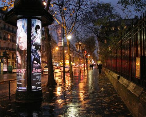 Rainy Night in Paris, Blvd. St. Germain | This photo may hav… | Flickr