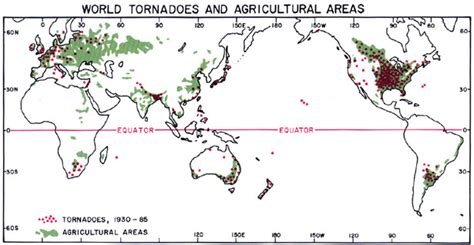 World Map Tornadoes | Kinderzimmer 2018