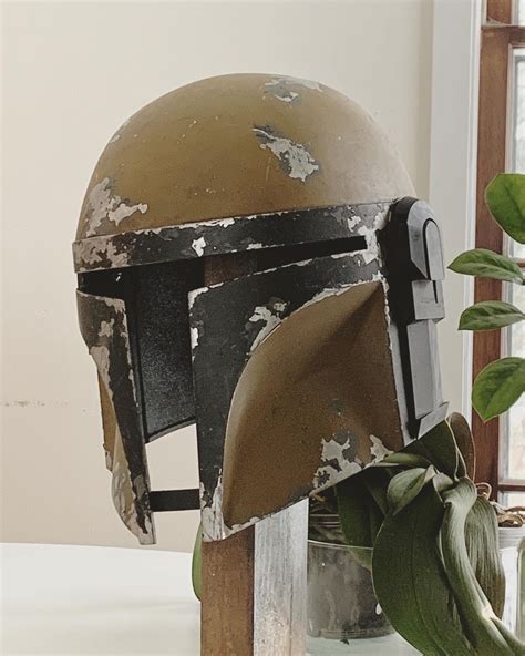 Custom Post-Imperial Mandalorian Helmet Paint Progress | RPF Costume and Prop Maker Community