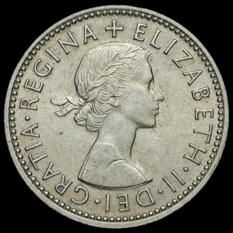 1959 Queen Elizabeth II Scottish Shilling, Rare