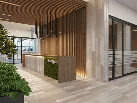 round-edges-concrete-reception-desk - Home Decorating Trends - Homedit | Office reception design ...
