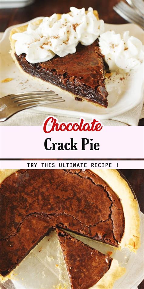 Chocolate Crack Pie - 3 SECONDS