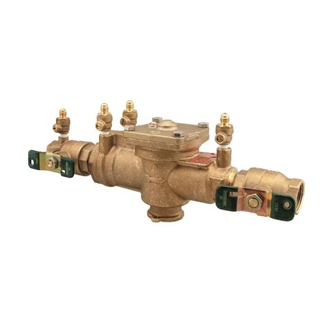 Watts 1-in Bronze Female In-Line Backflow Preventer Valve in the ...