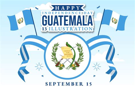 13 Guatemala Independence Day Graphic by denayunecf · Creative Fabrica