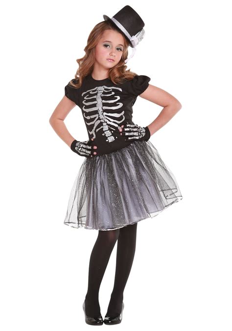 Who says scary can't be stylish too? Show them how it's done this Halloween in this Girls Silver ...