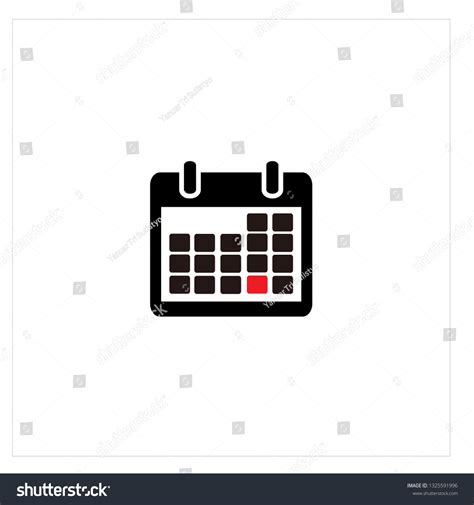 Calendar Icon Logo Vector Stock Vector (Royalty Free) 1325591996 | Shutterstock