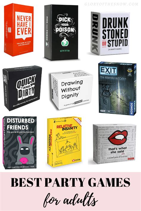 15 Best Party Card Games For Adults For Your Next Game Night | Glory of ...