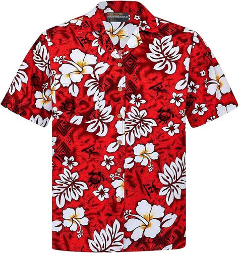 Men's Hawaiian Shirt | 100% Cotton | S - 8XL | Flowers | Aloha | Hawaii Shirts | Mens hawaiian ...