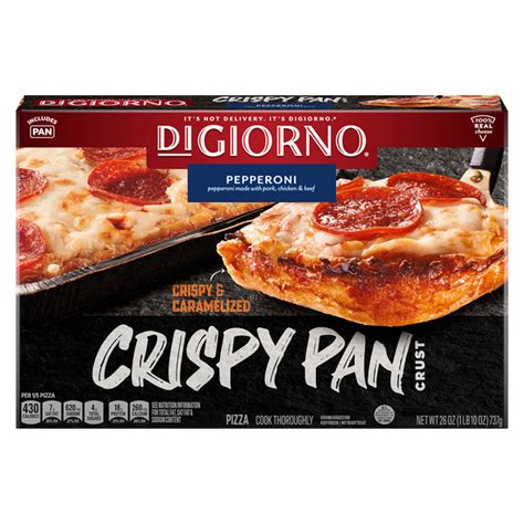 Save on DiGiorno Crispy Pan Crust Pizza Pepperoni Order Online Delivery | GIANT