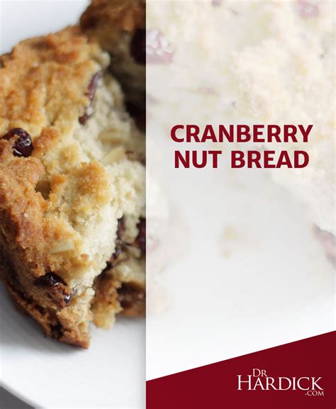 Cranberry Nut Bread Recipe - Coconut Flour Recipe | DrHardick