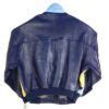 Pelle Pelle Blue Leather Bomber Jacket | Universal Jacket