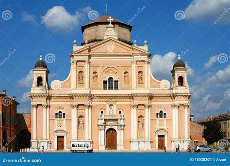 Carpi, the cathedral dome stock photo. Image of discover - 15038300