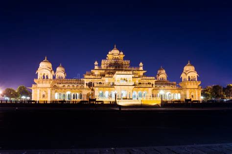 Albert Hall Jaipur at Night Stock Photo - Image of night, city: 84528980