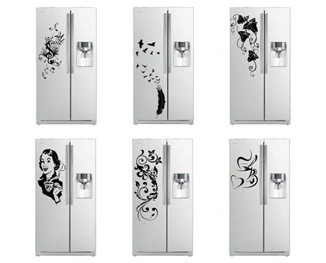 Fridge Sticker Removable High Quality Decal Refrigerator Decor