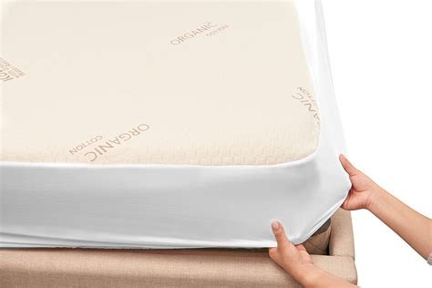 Amazon.com: Memory Foam Mattress Protector – Organic Cotton with Eco ...