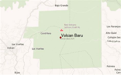 Volcan Baru Mountain Information