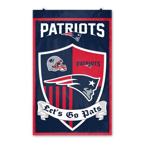 New England Patriots Shield Banner